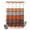 ClassicZF0393, variant on No Hook Shower Curtain with Built-in Rings - Pink Black Grey Lines Washable Waterproof Fabric Bathroom Curtains for Hotel,Rentals, Stall 48 X 72 Inch , Modern Abstract Stripes