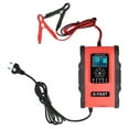 thumbnail image 2 of Cargador De Batería De Coche, 12V/12A 24V/6A Cargador De Batería Inteligente De Carga De 7 Etapas Para Coche Para Motocicleta Para Barco, 2 of 7