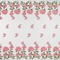 thumbnail image 2 of Zelouf Mindy Hydrangea Double Border Embroidery Mesh  , Sewing, DIY, Crafts Fabric by the Yard, Black Multi, 50 Yard, 2 of 3
