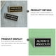 thumbnail image 2 of 3 broches de aleación con esmalte creativo con fuentes en inglés para bolsos y ropa., 2 of 6
