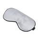 thumbnail image 2 of Antifaz de seda natural para dormir, transpirable, para hombres y mujeres, color gris plateado, 2 of 8
