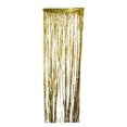 thumbnail image 1 of Cortina de puerta con flecos de oropel metálico, decoración para fiesta de boda, accesorio de foto perfecl Cortinas de papel de aluminio, 1 of 7