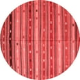 thumbnail image 1 of Ahgly Company Indoor Round Southwestern Red Country Area Rugs, 6' Round, 1 of 4