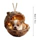 thumbnail image 3 of Adornos acrílicos para árbol de Navidad | Decoraciones navideñas 2D para el árbol | Juego de 6 colgantes irrompibles con cinta para decoración navideña de interiores y exteriores, 3 of 5