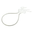 thumbnail image 1 of 1 Pc Diadema de Moda con Doble Fila de Rhinestones y Borlas para Mujeres y Niñas en Tono Plateado, 1 of 6