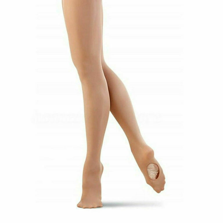 Adult Girl Ballet Dance Stocking Hole Foot Stockings Pantyhose Microfiber  Stocks