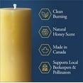thumbnail image 3 of Beeswax Handcrafted Pillar Candle (Small), 3 of 7