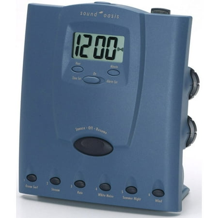 Sound Oasis Sleep Sound Therapy System Alarm Clock