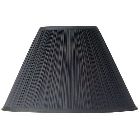 Springcrest Black Mushroom Pleated Lamp Shade 7x17 x11.5 (Spider)