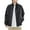 Black, variant on Men's Casual Faux Leather Jacket Zip Up Long Sleeve Stand Collar Bomber Outerwear Fashion Sherpa Jacket Aviator PU Work Clothes Coat with Pockets 2024 Winter Saving