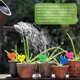 thumbnail image 3 of 60 piezas de conectores de plantas de enrejado expandibles verdes, brazo de estaca, jaula de tomate, estacas de planta de diámetro adjunto, jaula de planta de tomate, planta trepadora vertical de, 3 of 5