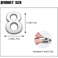 thumbnail image 2 of Self Adhesive House Numbers For Mailbox Door Number 0-9 For Apartment Bedroom Office (4.3cm), 2 of 5