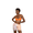 Multicolor, Peach, variant on Coral Reef Shorts