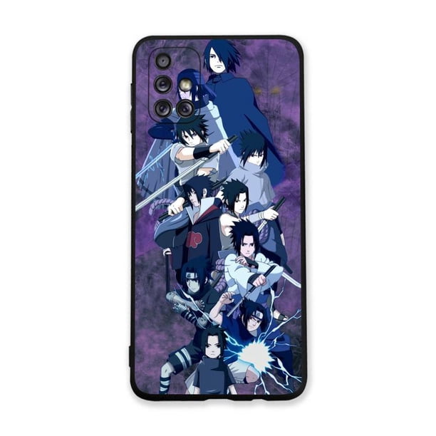 Uchiha Sasuke Naruto Toys Phone Case For Samsung Galaxy A73 A53 A13 A03S A52 A72 A12 A81 A30 A32 A50 A80 A71 A51 A31 5GFor Galaxy A03S Gao Jinjia LED