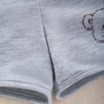 thumbnail image 5 of RUTAYY Boys Embroidered Bear Athletic Shorts With Bow Trim Summer Casual Cotton Shorts For Baby & Toddler Trouser Soft Infants Pants, 5 of 6