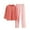 Watermelon Red, variant on Diufon Pajamas Set for Women Long Sleeve Crewneck Pullover with Padded and Plaid Long Pants Sets with Pockets