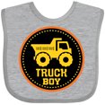thumbnail image 3 of Inktastic Construction Truck Boy Childs Boys Baby Bib, 3 of 4