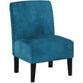thumbnail image 2 of Cortesi Home Chicco Blue Armless Accent Chair, 2 of 3