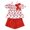 zsa3 baby girl spring outfits Red, variant on KEXE Baby Clothes For Girls Baby Girl Clothes 12-18 Months Toddler Baby Girl Summer Clothes Short Sleeves T-Shirt Tee Tops Shorts Cute Outfits Set