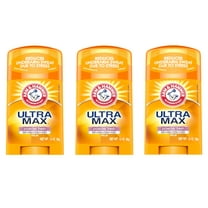 ARM & HAMMER Ultra Max Antiperspirant Deodorant, Powder Fresh 1 oz (Pack of 3)