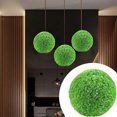 thumbnail image 2 of Paokuoon UV Resistant Artificial Plant Topiary Ball Realistic Multi Layer Fake Boxwood Ball Decoration, 2 of 6