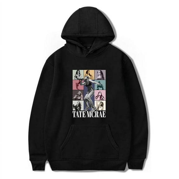 Tate McRae Hoodies Merch World Tour Sweatshirt For Women/Men Fashion Fans Cosplay Pullover Streetwear