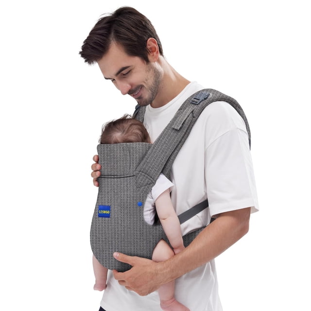 Portabebés YEMKEZO para recién nacidos y niños pequeños con soporte para la cabeza