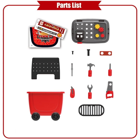 28Pcs Kids Tools Toy Power Workbench Construction Tool Best Gift