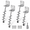 18''-4Pack-2'' Blade, variant on 18''/24''/30'' Ground Anchors Screw In Earth Anchor Solid Steel With L Bracket For Trampoline Mobile Home Swing Set Shed Carport T
