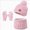 Pink, variant on Toddler Boys Girls Kids Beanies Winter Hats Warm Variety Pack, Assorted Colors Cuffed Knit Caps 6-12 Months 12-24 Months 2T 3T 4T 5T 6T 7T 8T 9T Children(Light Green,4-10 Years)