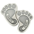 thumbnail image 4 of Storage Box Holder Keepsake Fetal Hair Collection Box Baby Exquisite Gift Packing Box Teeth European Style Cute Footshape Foot Shaped Beading Storage, 4 of 8