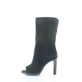 thumbnail image 2 of DKNY Blade Peep Toe Bootie Women's Boots Black Size 5 M, 2 of 8
