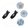 thumbnail image 3 of 2Pcs Food Bag Clip Cartoon Cat Clip Chip Bags Clips Paper Clips Bag Clips for Food, 3 of 8