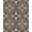 Charcoal Tan Cream, Pattern 5, variant on ODIKA 8'x10' Washable Area Rug Abstract Crisp Tan Printed Edges Subtle Blending Rectangular for King Size Bedroom Under Bed, Master Suite, Non-Shedding, Easy Care
