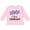 AD-Pink, variant on I Love Colorado Columbine Flowers Boys or Girls Long Sleeve Toddler T-Shirt
