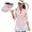 Black American Flag, variant on Canadian Maple Leaf Women's Golf Shirt and Sun Visor Hat Set Breathable Fabric 3/4 Sleeve Golf Shirts Moisture Wicking Adjustable UV Protection Sun Hat Cap for Tennis Enthusiasts