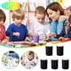 thumbnail image 1 of Fundas de esponja para dedos | Paquete de 10 aplicadores reutilizables para pintura facial, manualidades y estampado de diarios | Herramientas de mezcla de PVC y esponja, 1 of 6