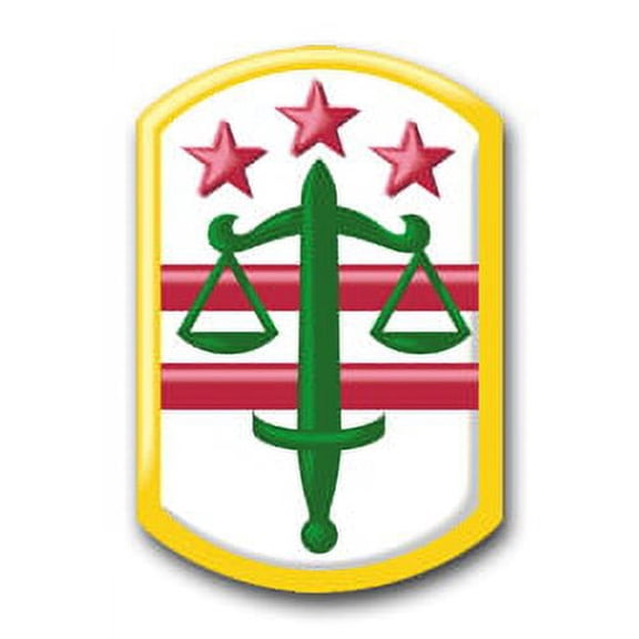 3.8 Inch 260th Military Police Command Patch Vinyl Transfer Decal