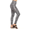 thumbnail image 3 of White Mark Women's Printed Leggings, 3 of 5