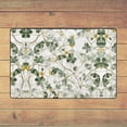 thumbnail image 4 of ZICANCN Area Rugs Doormat , Leaves Flowers Plants Floral Design Facecloth Non-Slip Floor Mat Rug for Living Room Kitchen Sink Area Indoor Outdoor Entrance 72"x48", 4 of 9