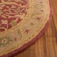 thumbnail image 4 of SAFAVIEH Antiquity Toireasa Oriental Wool Area Rug, Rust, 7'6" x 9'6" Oval, 4 of 13