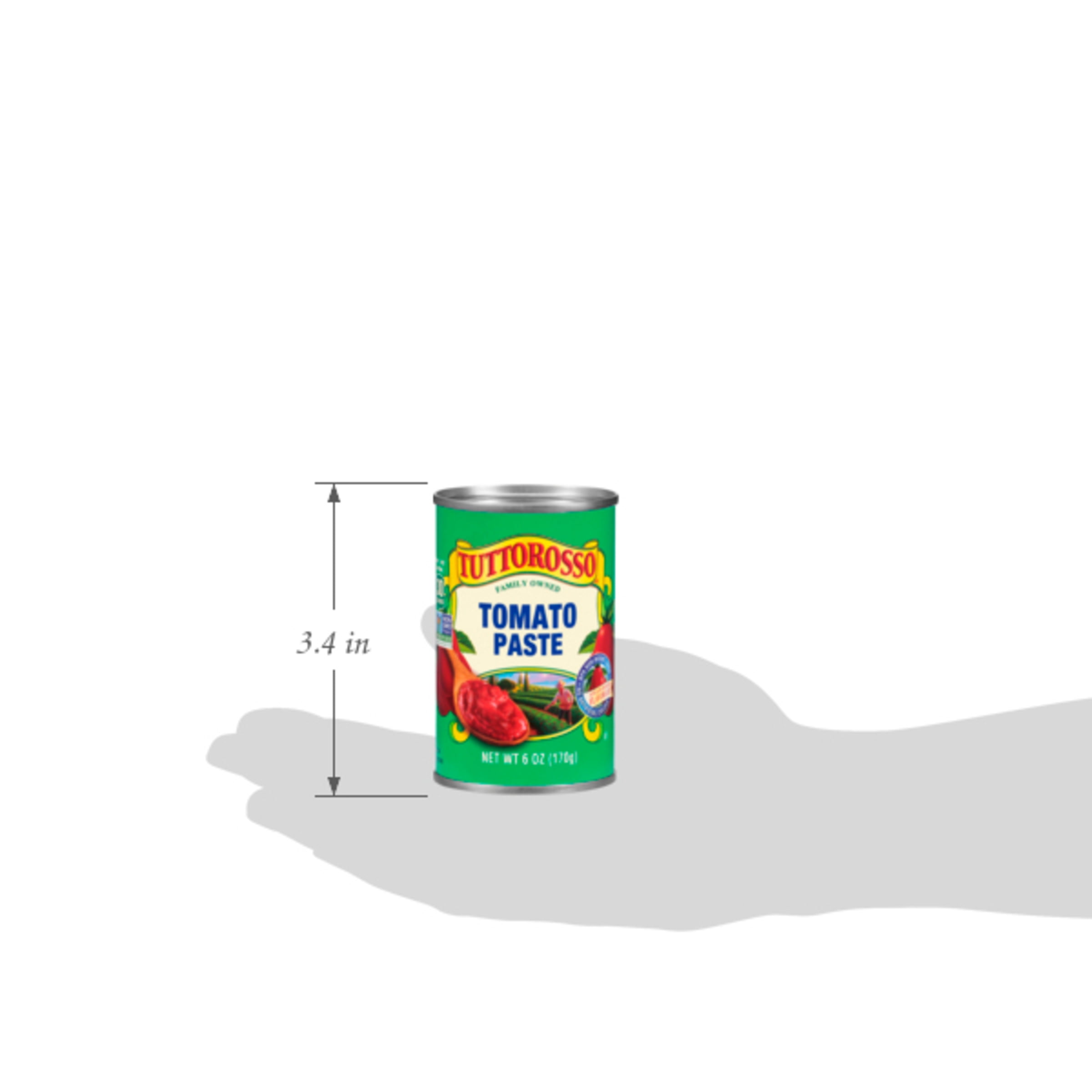 (9 pack) Tuttorosso Tomato Paste, 6 oz Can