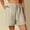 Beige, variant on JJHGVB Womens Linen Shorts Flowy Shorts Below the Knee High Waisted Wide Leg Shorts for Women Long Shorts for Women Beach Shorts with Pockets Beach Cropped Trousers Ruffle Waist Beige L