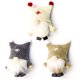 thumbnail image 1 of De Lana De Navidad Linda Muñeca Sin Rostro Gnomo Muñeco De Peluche Decoración Colgante Hecho A Mano Adorno De Árbol De Navidad 3 Piezas Scienceny HA040441-02, 1 of 6