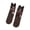 Coffee, variant on Socks for Women Fleece Socks Three-dimensional Ear Scarves Teddy Bear Socks That Do Not Hair Half Flannel Socks Warm And Thick Floor Socks, Blue