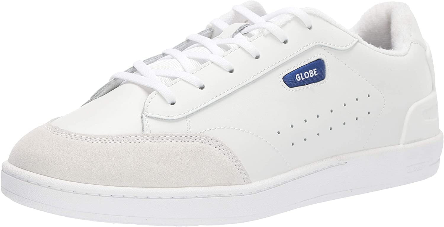 Globe Sygma GBSYGMA Mens White Lace Up Athletic Skate Shoes 