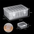 thumbnail image 2 of Zshan Small storage box with lid, plastic transparent box, jewelry, small beads storage box, classification box, 1 large storage box, 14 small storage boxes, 2 of 4