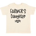 thumbnail image 3 of Inktastic Farmer's Daughter Heart Design Girls Toddler T-Shirt, 3 of 5