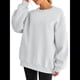 thumbnail image 2 of Sudadera con Capucha de Gran Tamaño para Mujer, Suéteres de Larga con Cuello Redondo de , Conjuntos Cómodos de Moda de Otoño. Gris XL, 2 of 9