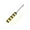 Yellow, variant on Lubelski 140/200cm Flag Pole with Lanyard Multi-section Non-slip Handle Comfortable Grip Teaching Pointer Stick Stainless Steel Telescopic Banner Flagpole Tour Guide Flagpole